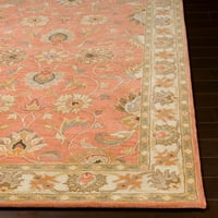 Уметнички ткајачи Чака Руст Традиционален килим од 5 '8'