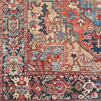 Уметнички ткајачи Ирис Ориентална област килим, црвена, 9 '12'