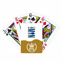 Статус Статус Пол Мажи Арт Деко Мода Кралската Флеш Покер Игра Со Карти