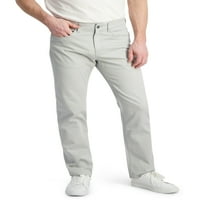 Chaps Men's Stright Twill Pocket Pant W Fley Waistband