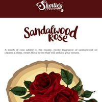 Свеќи Од Роза Од Сандалово дрво Мулти-Розови Премиум Миризливи Чајни Светла-Природни Масла-Компанија За Свеќи На Шорти