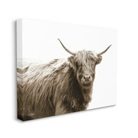 Sumn Industries необична долга долга добиток на добиток на животни, платно, wallидна уметност, 16, дизајн од Дони Квилен