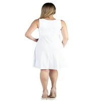 24 -тина облека за удобност се вклопуваат и фустан за породилно работење на коленото со должина на коленото