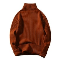 shpwfbe џемпери за мажи машки есенски и зимски волнен џемпер тркалезен пуловер на вратот долна кошула сите соодветни високи
