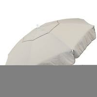 Дестинацијагер Еуро 6 'чадор тенка лента од ванила и столб на плажа Таупе