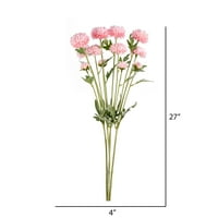 Викерман 27 Вештачки Розова Маргаритка Спреј. Постојат Спрејови по пакување