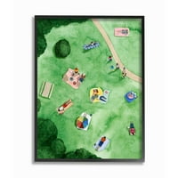 Активности за летни парки на „Ступел индустрии“ Пријатели Акварел сликарство врамен wallиден дизајн на wallидна уметност од