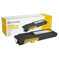Компатибилен Dell S3840CDN & S3845CDN сет на дополнителни касети со тонер со висок принос: 593-BCBC 1KTWP црна, 593-BCBF G7P4G