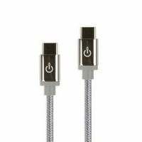 Cablein Elite 72 ″ USB-C до USB-C полнење и синхронизација на плетенка кабел