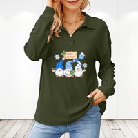 Модни Жени Есенски И Зимски Пуловер Со Долги Ракави Секојдневни Врвови