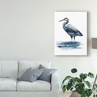 Трговска марка ликовна уметност „Azure Heron I“ Canvas Art by Grace Popp
