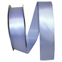 Reliant Ribbon Single Face Satin Allive Iris Iris Purple Polyester Ribbon, 1800 1,5