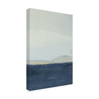 Роб Деламатер „Поглед кон брегот Диптих II“ платно уметност