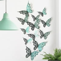 Тридимензионален Украс Од Пеперутка Дома Креативни Самостојни Ѕидни Налепници За Декор Во Дневната Соба Во Спалната Соба
