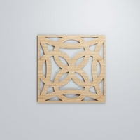 Ekena Millwork 3 8 W 3 8 H 3 8 T Средна декоративна декоративна фрагмент од дрво, панели, алдер