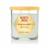 Пчели на Бурт, мали свеќи од тегла, мед од ванила
