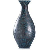 Modbury Speckled Blue Art Glass Vase