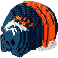 BRXLZ NFL DENVER BRONCOS ФУДБАЛСКИ СИЦА 3-Д ГРАДЕНА Играчка играчка