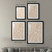 Wexford Home Clean Contour I Premium Framed Print, 30,5 42,5 - Подготвени за виси, црна