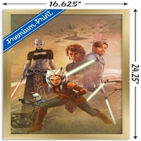 Војна На Ѕвездите: Војни На Клоновите - Прослава Фреска Ѕид Постер, 14.725 22.375